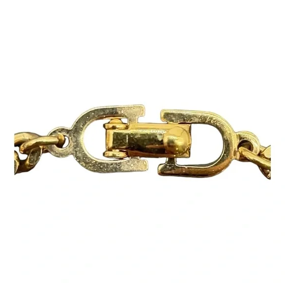 Christian Dior CD Gold Bracelet Small